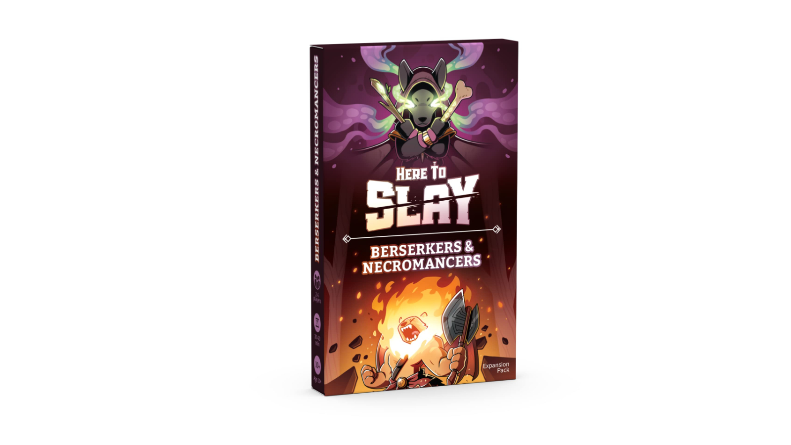 Here to Slay Berserkers and Necromancers Expansion Board Game