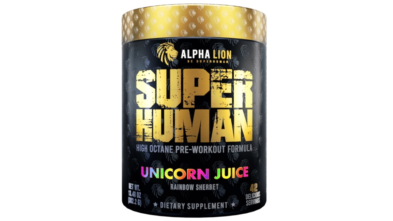Alphalion Superhuman Pre-workout 42 Servings - Unicorn Juice