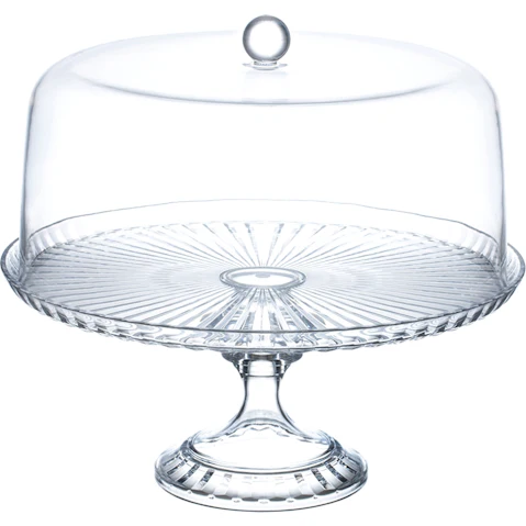 Pizzazz Footed 28cm Cake Dome Set