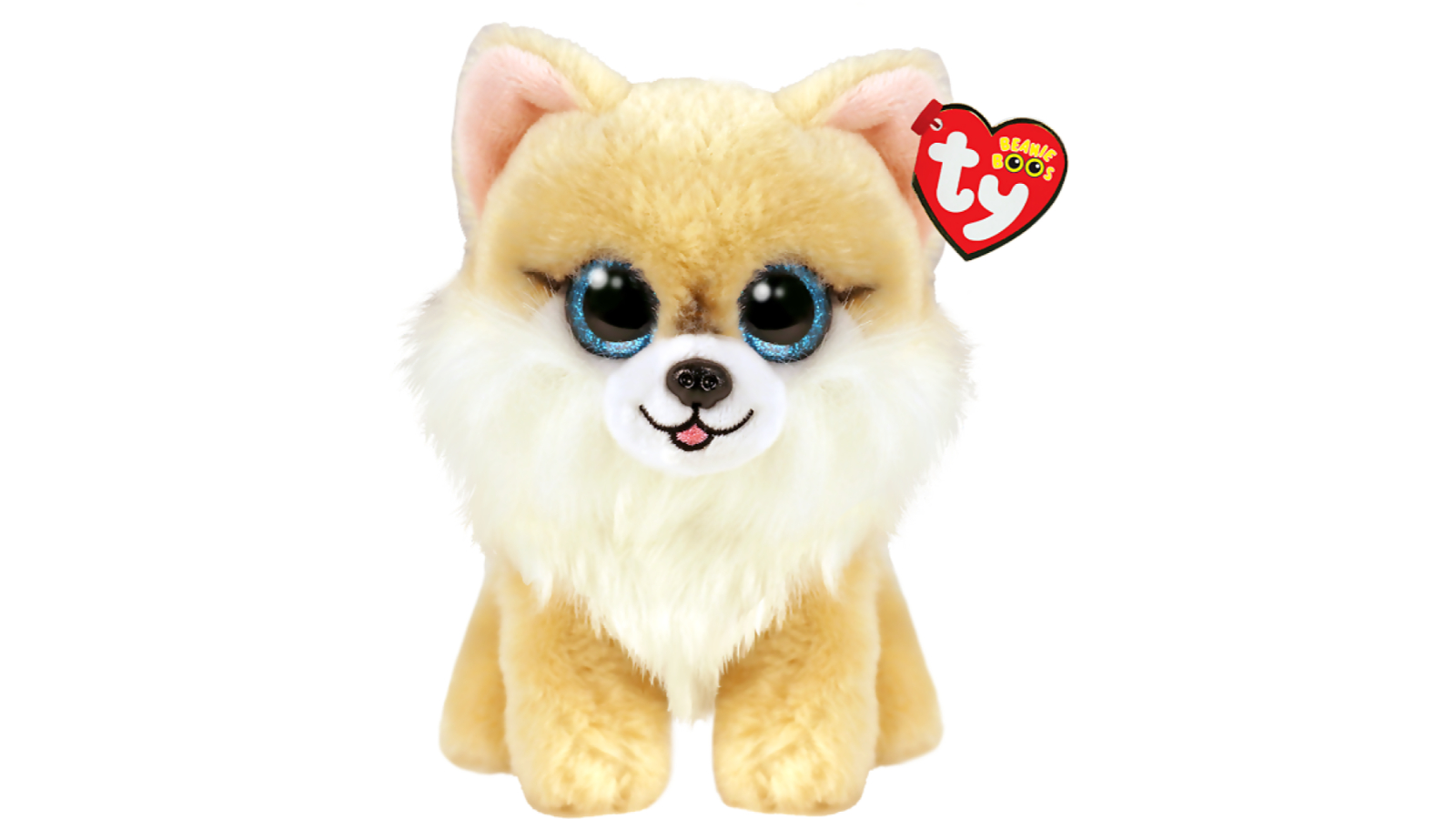 Beanie Boos Tan Honeycomb Dog - Small