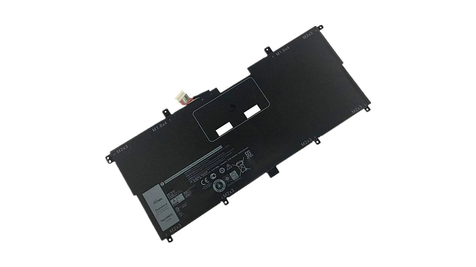 BatteryMate NNF1C Compatible Battery for XPS 13 9365 2-in-1 NP0V3 HMPFH P71G P71G001 7.6V 46Wh