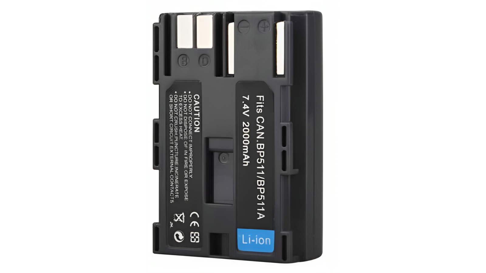 BatteryMate Compatible Battery for Canon BP-511a BP-511 and BP-512