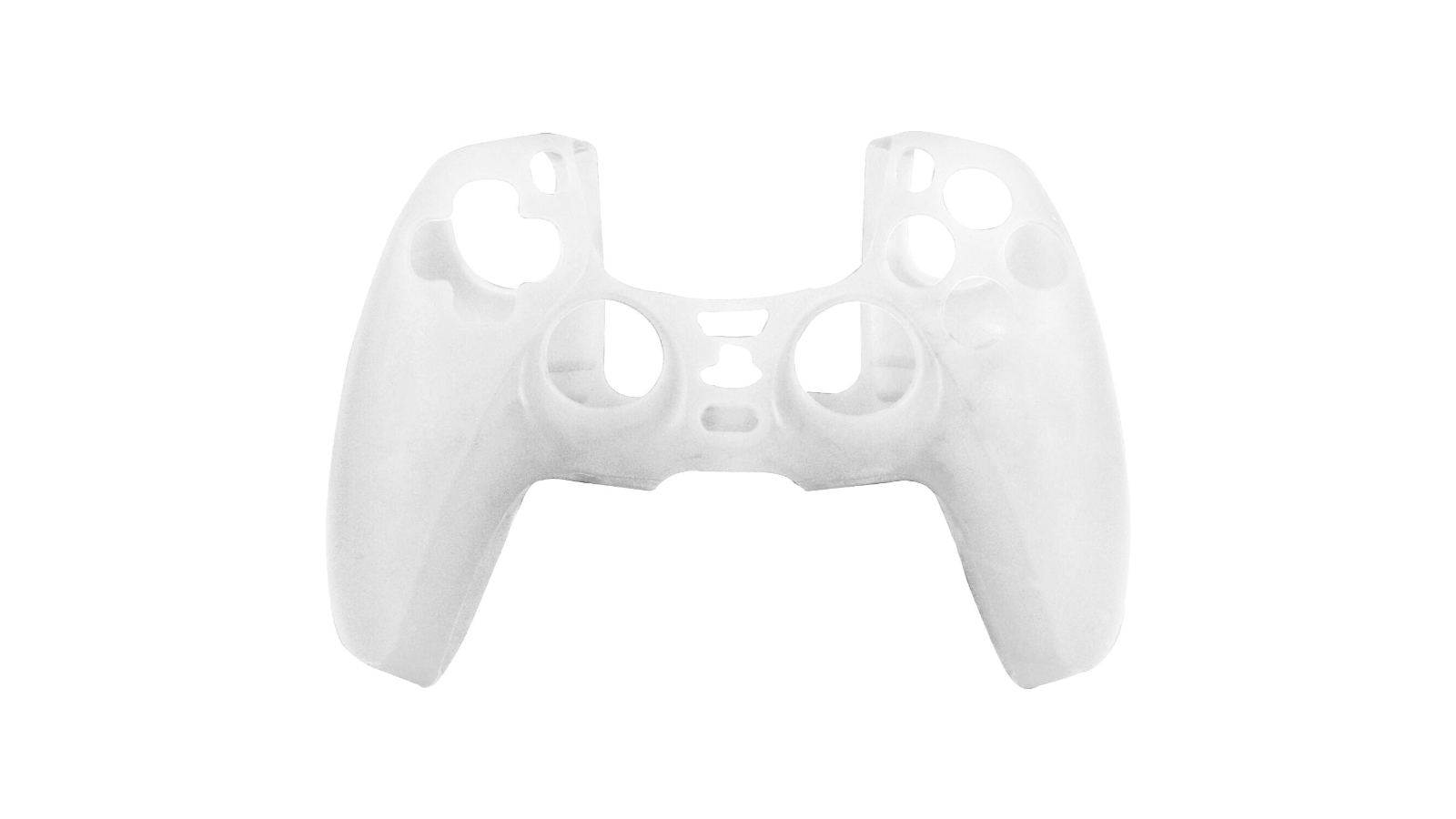 BatteryMate Silicone Case Cover for PS5 Controller with Ultra Grip - White