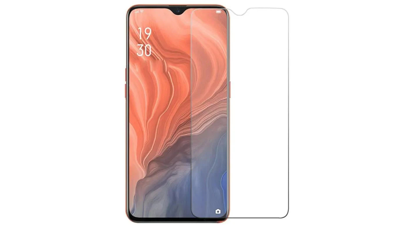 BatteryMate Pack of Premium OPPO Find X2 Lite Tempered Glass Screen  Protector Crystal Clear