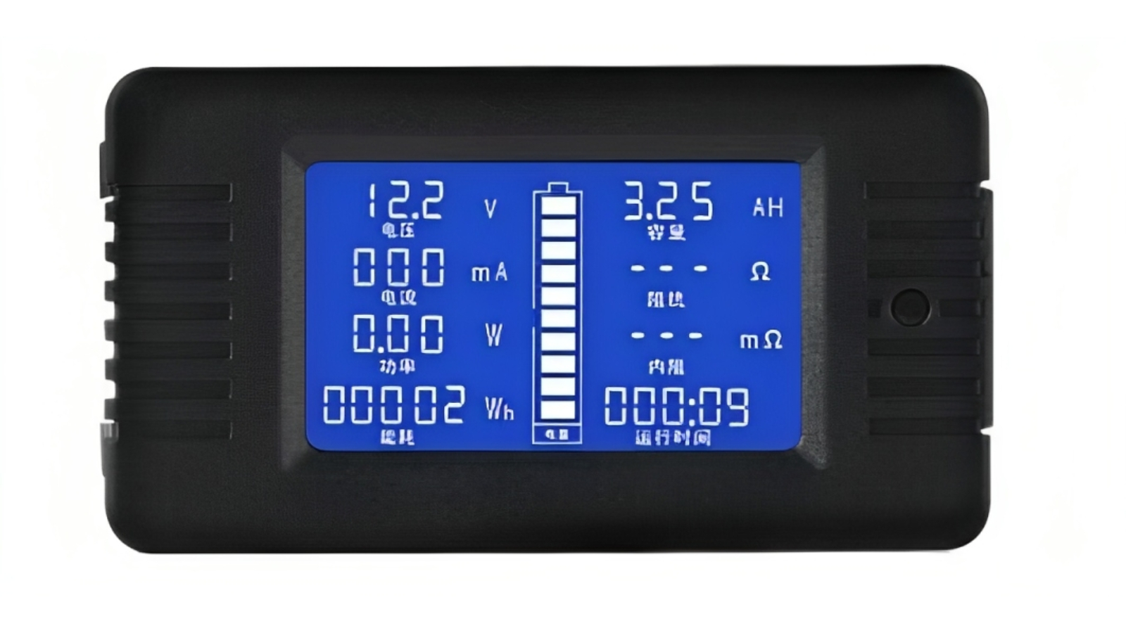 BatteryMate BMBtMonitor50AShunt 200V LCD Display Battery Monitor Voltmetre Amplifier
