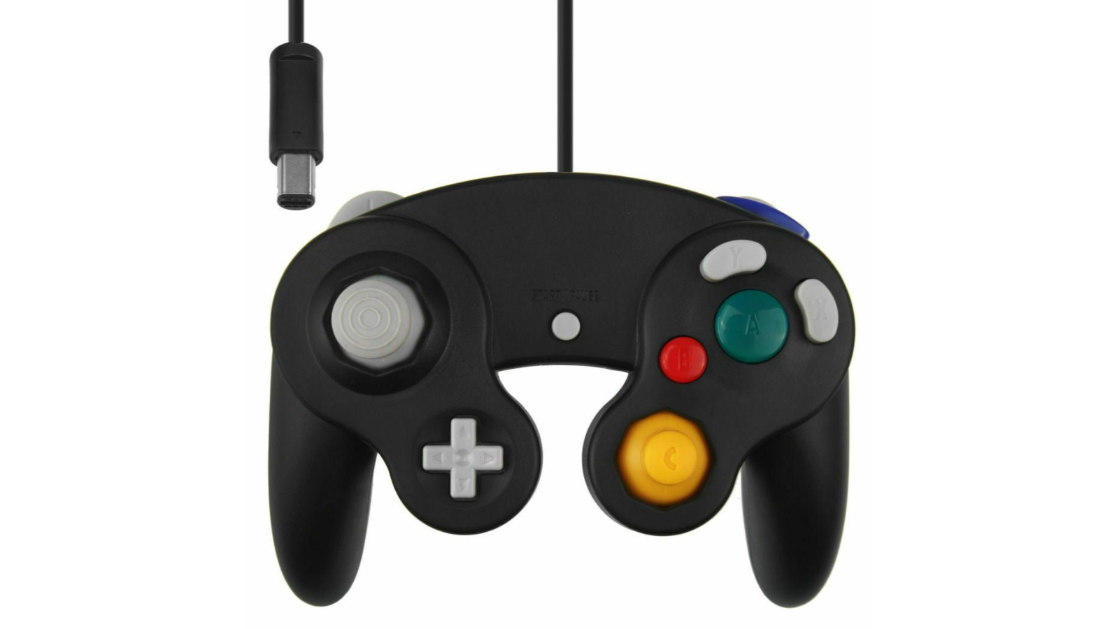 BatteryMate Premium Dual Shock Gamecube Controller Gamepad for