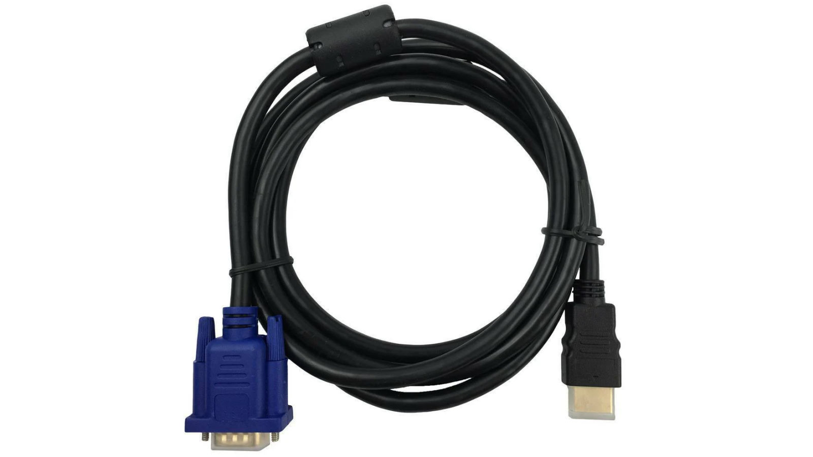 Travice AU HDMI Male to VGA Male Cable HD Monitor Lead Adapter 15Pin 1080P Laptop Converter