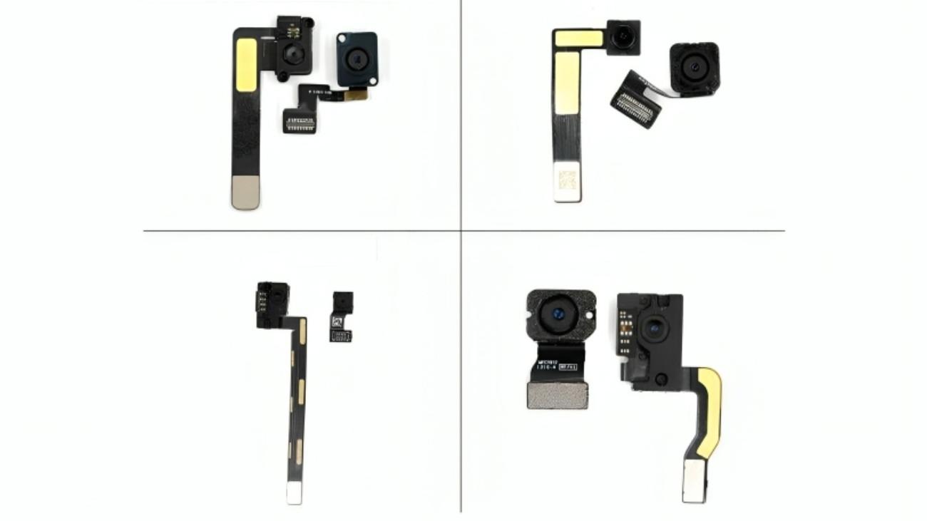 BatteryMate BMFrontCamMini1 Front and Rear Camera Flex Cable Module Replacement for iPad/Air/Mini 1 2 3 4