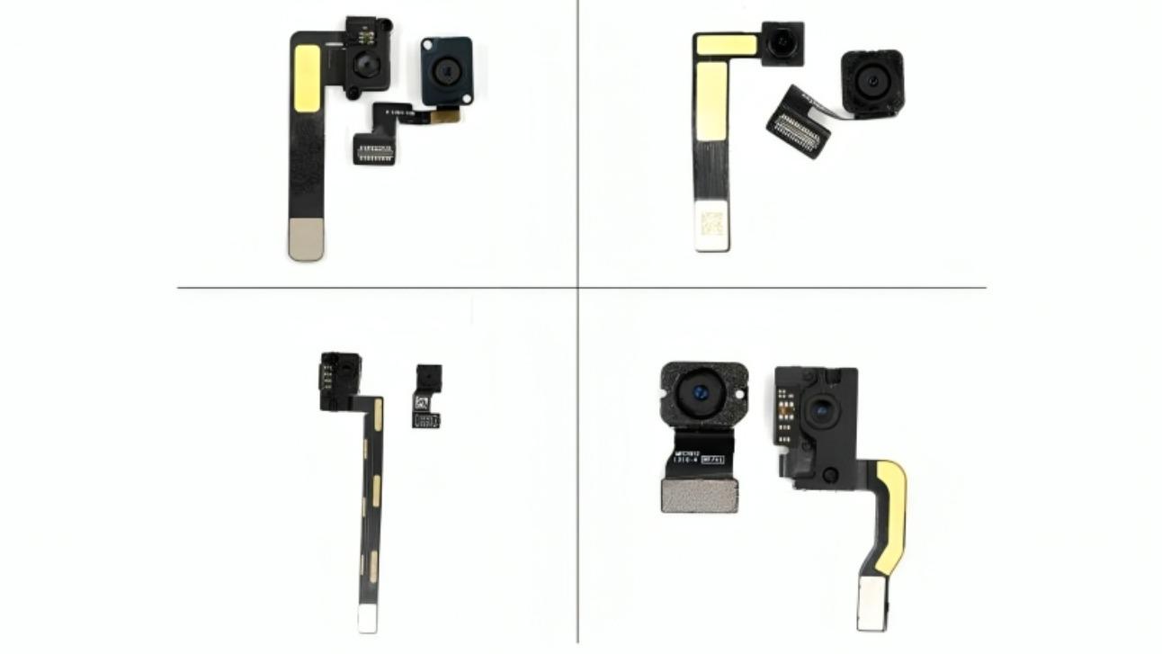 BatteryMate BMFrontCamMini2 Front and Rear Camera Flex Cable Module Replacement for iPad/Air/Mini 1 2 3 4