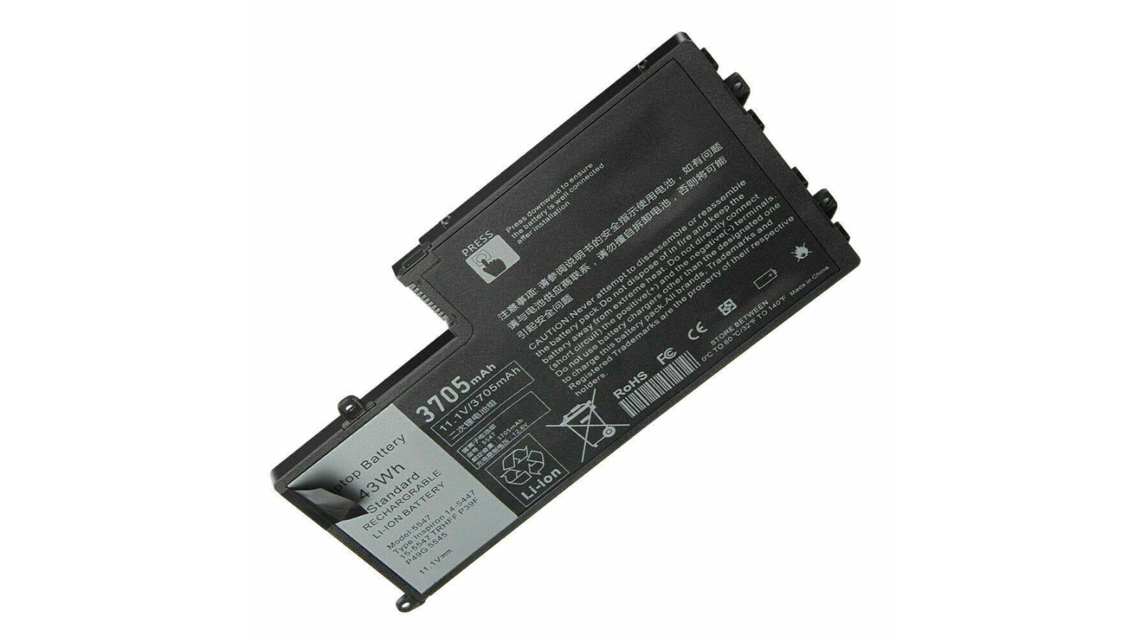 BatteryMate TRHFF Replacement Battery for Dell Inspiron 15 5445 5447 5448 1V2F6
