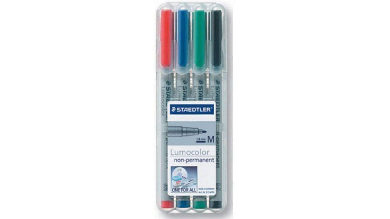 LatestBuy Staedtler LumoColour Water Soluble Markers - Pack of 4