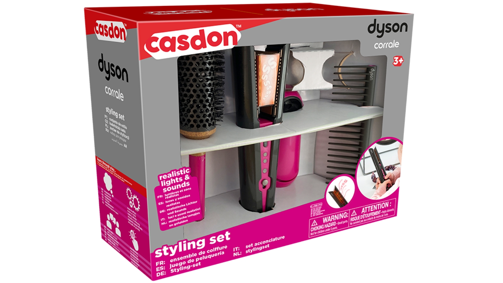 Casdon Dyson Toy Corrale Styling Set