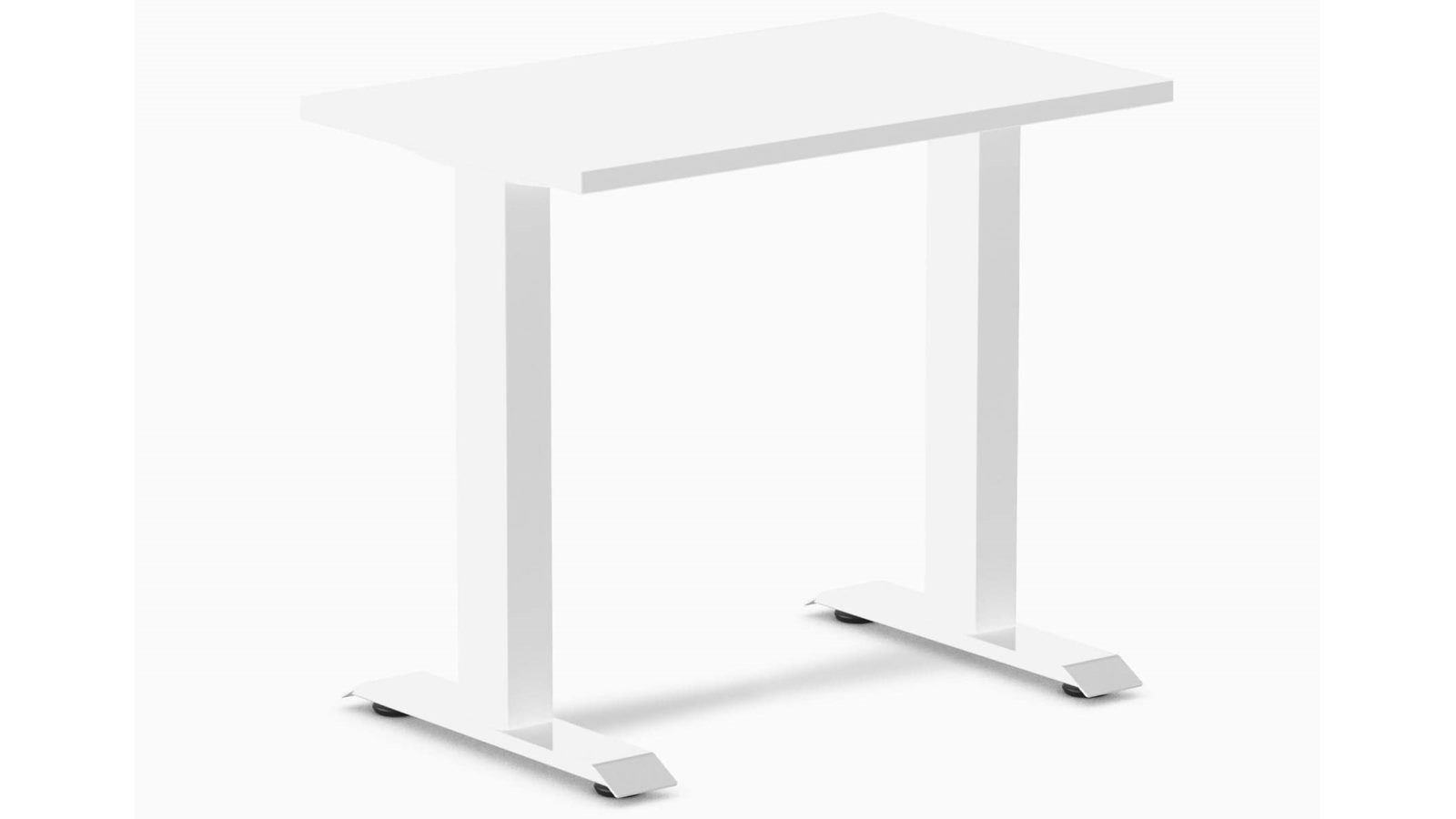 Desky White/White Zero Mini Office Desk - 80 x 50cm