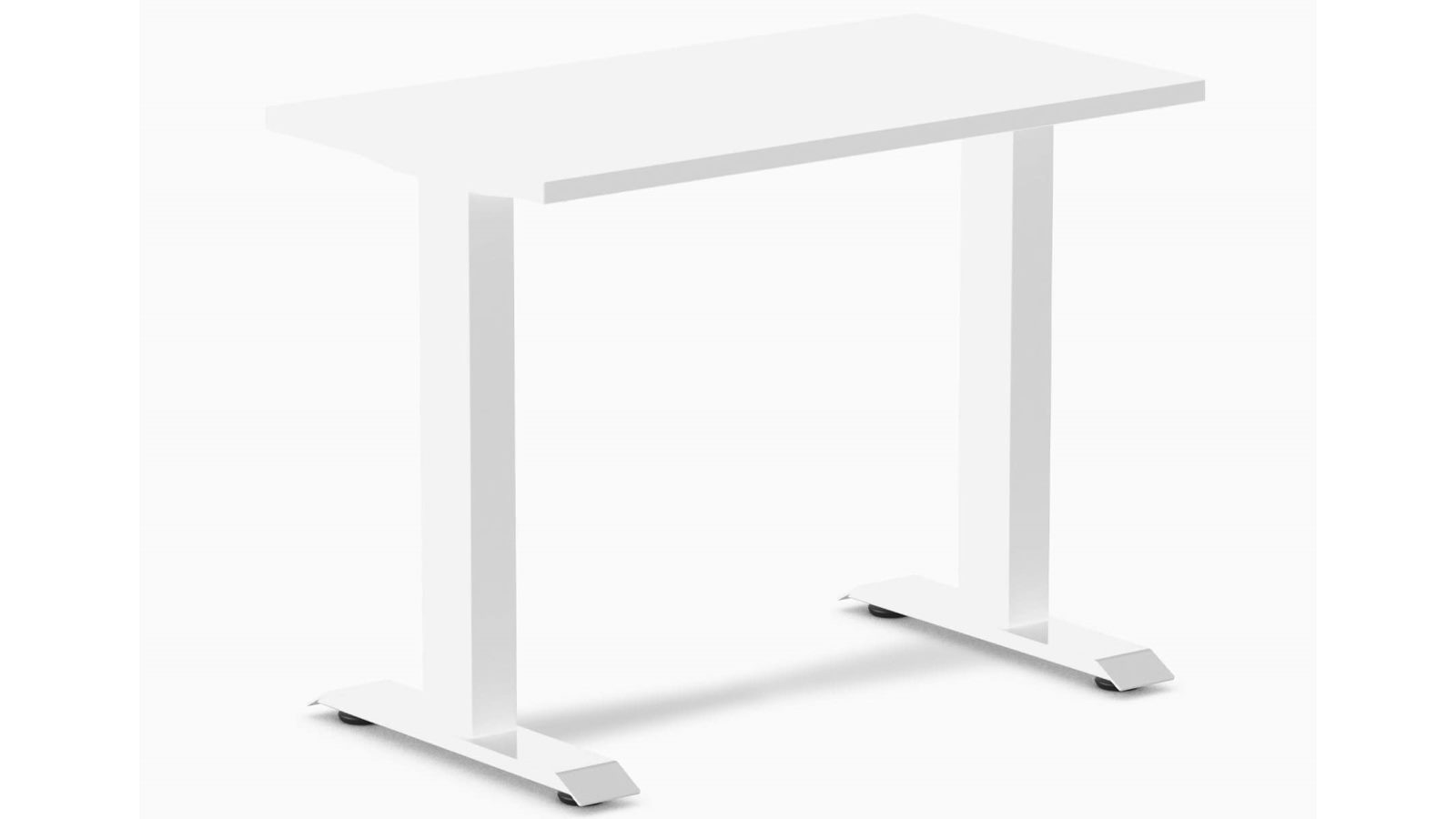 Desky White/White Zero Mini Office Desk - 90 x 50cm