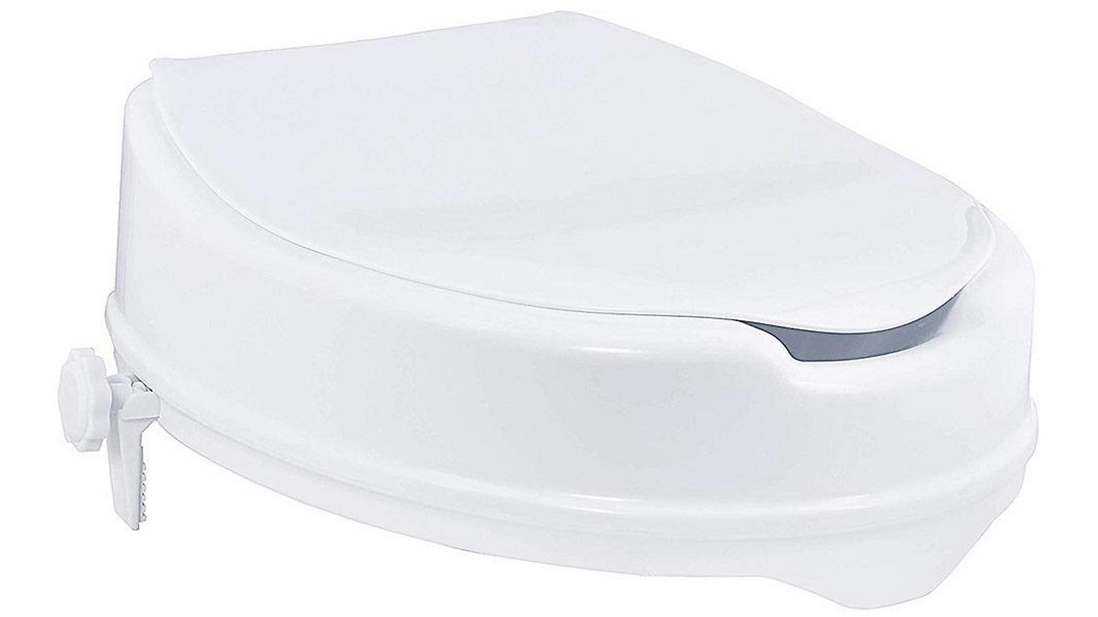 DJMed Raised 10cm Toilet Seat With Lid