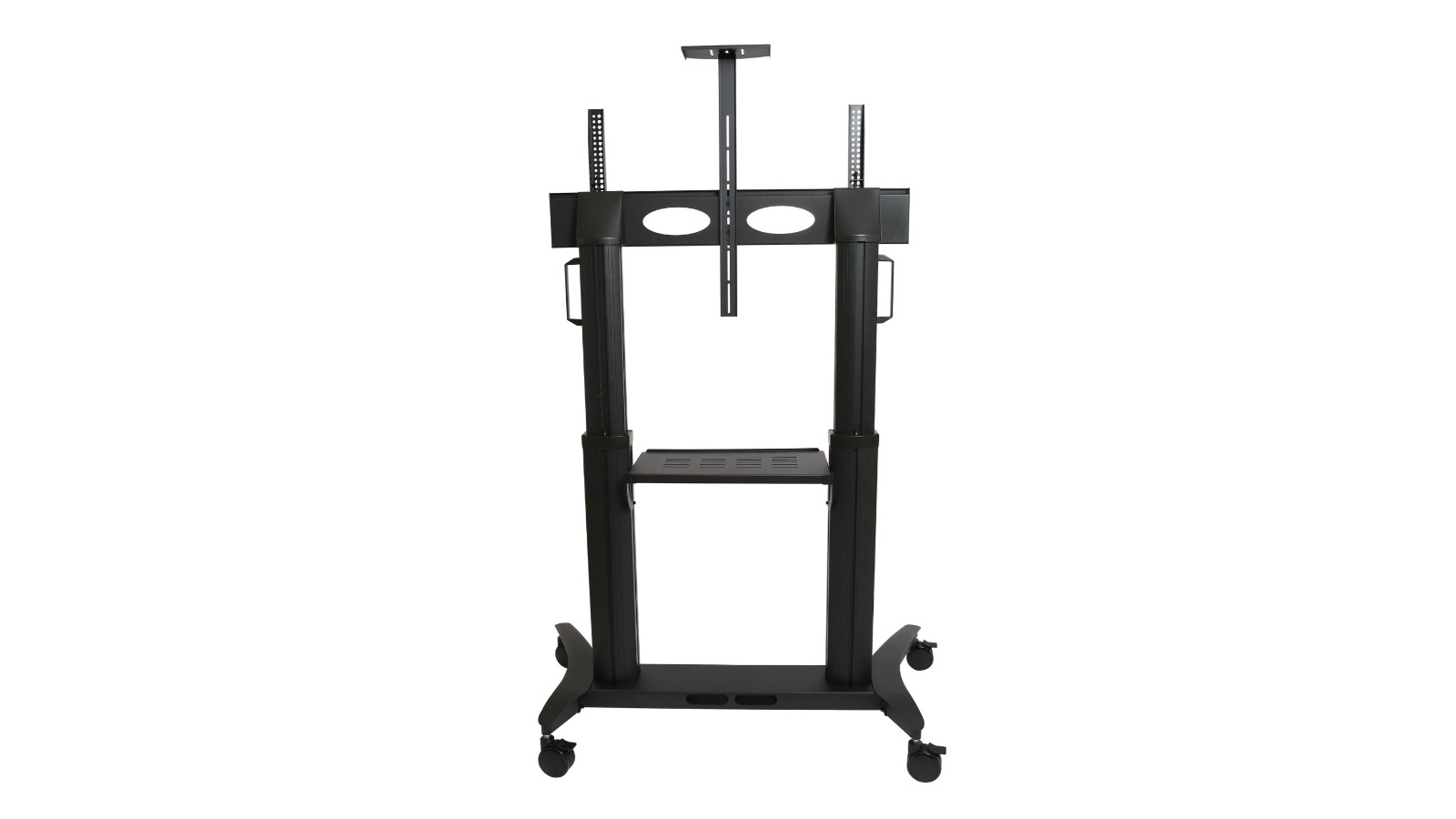 Screenmounts MounTech Industrial Heavy-Duty Mobile TV Stand - Black