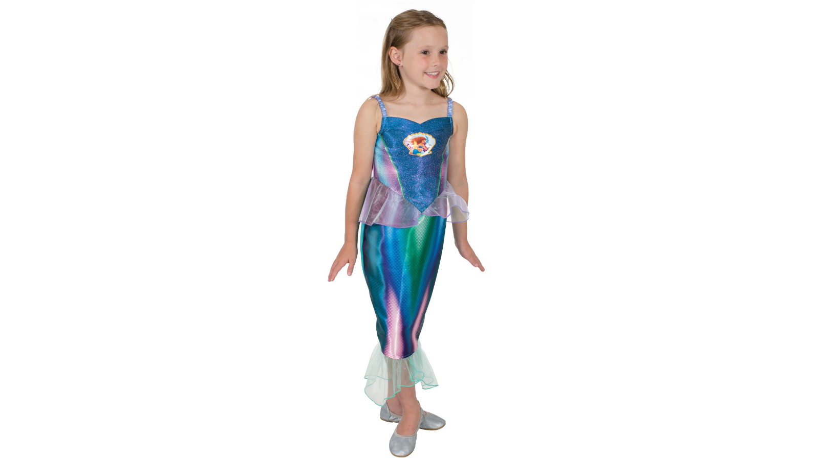 Princesses Ariel The Little Mermaid Live Action Child Costume - Size 9-10 Years