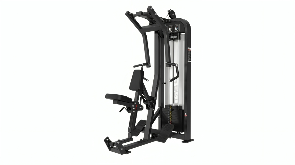 Fitness Hero HS-X Series Pin Loaded Inverted Row Machine - Matte Black