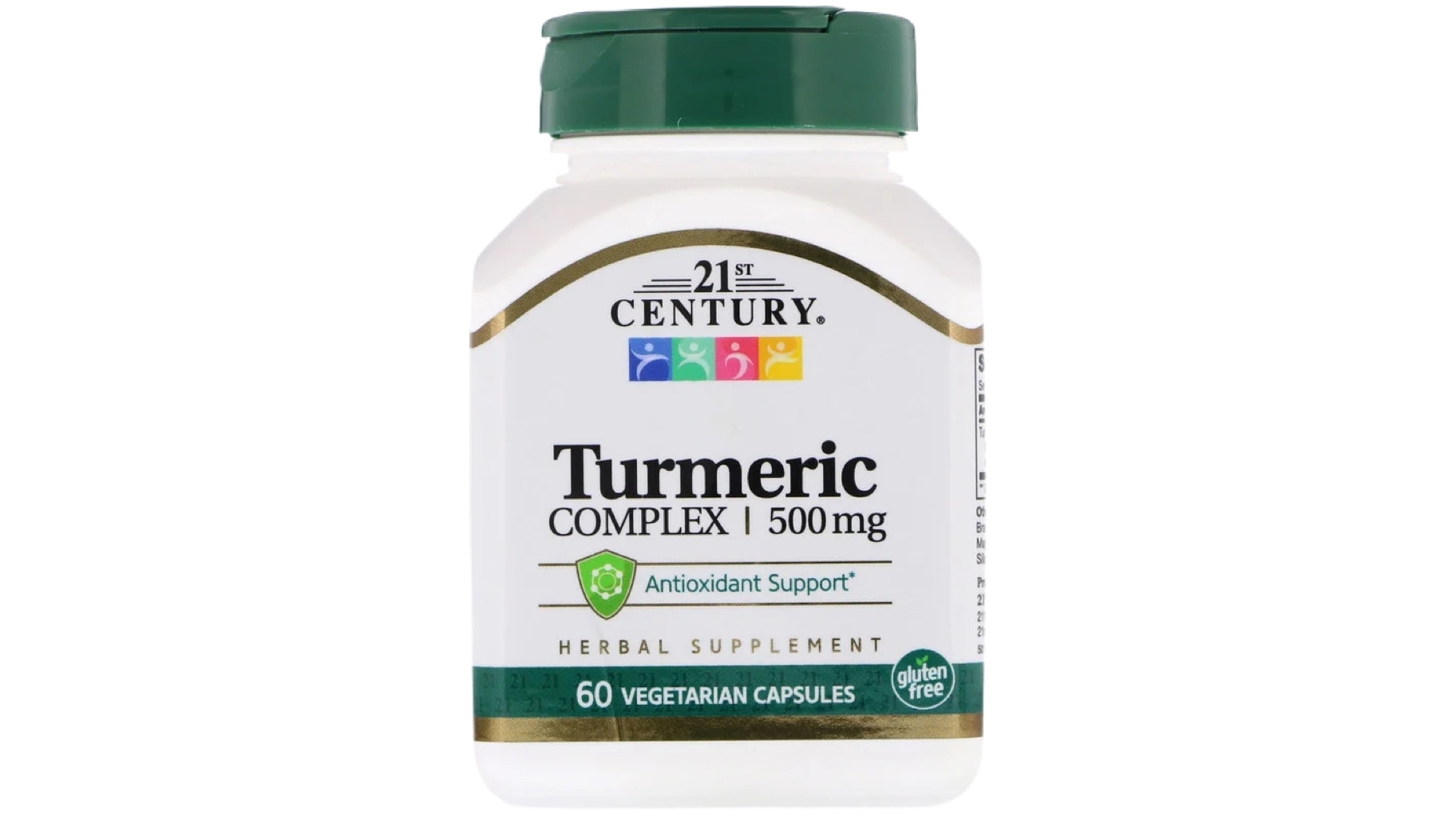 21st Century 60 Capsules Turmeric Complex - 500mg 