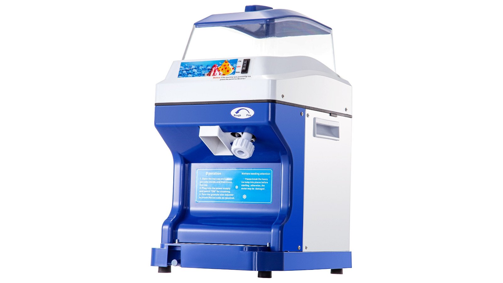 YS Commercial Ice Shaver Machine