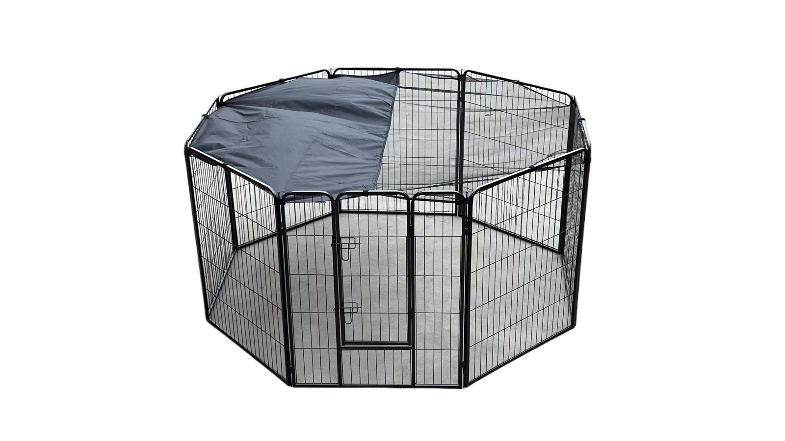 YES4PETS Heavy Duty Pet Exercise Playpen Fence with Cover - 100cm