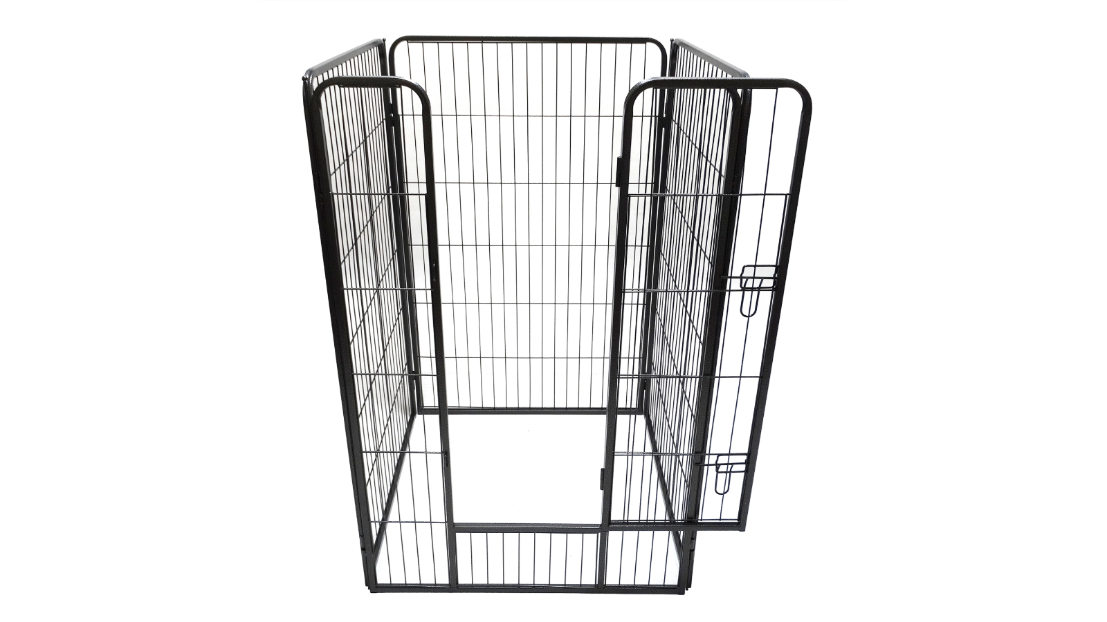 YES4PETS 4 Panel Heavy Duty Pet Exercise Playpen Fence Extension - 120cm