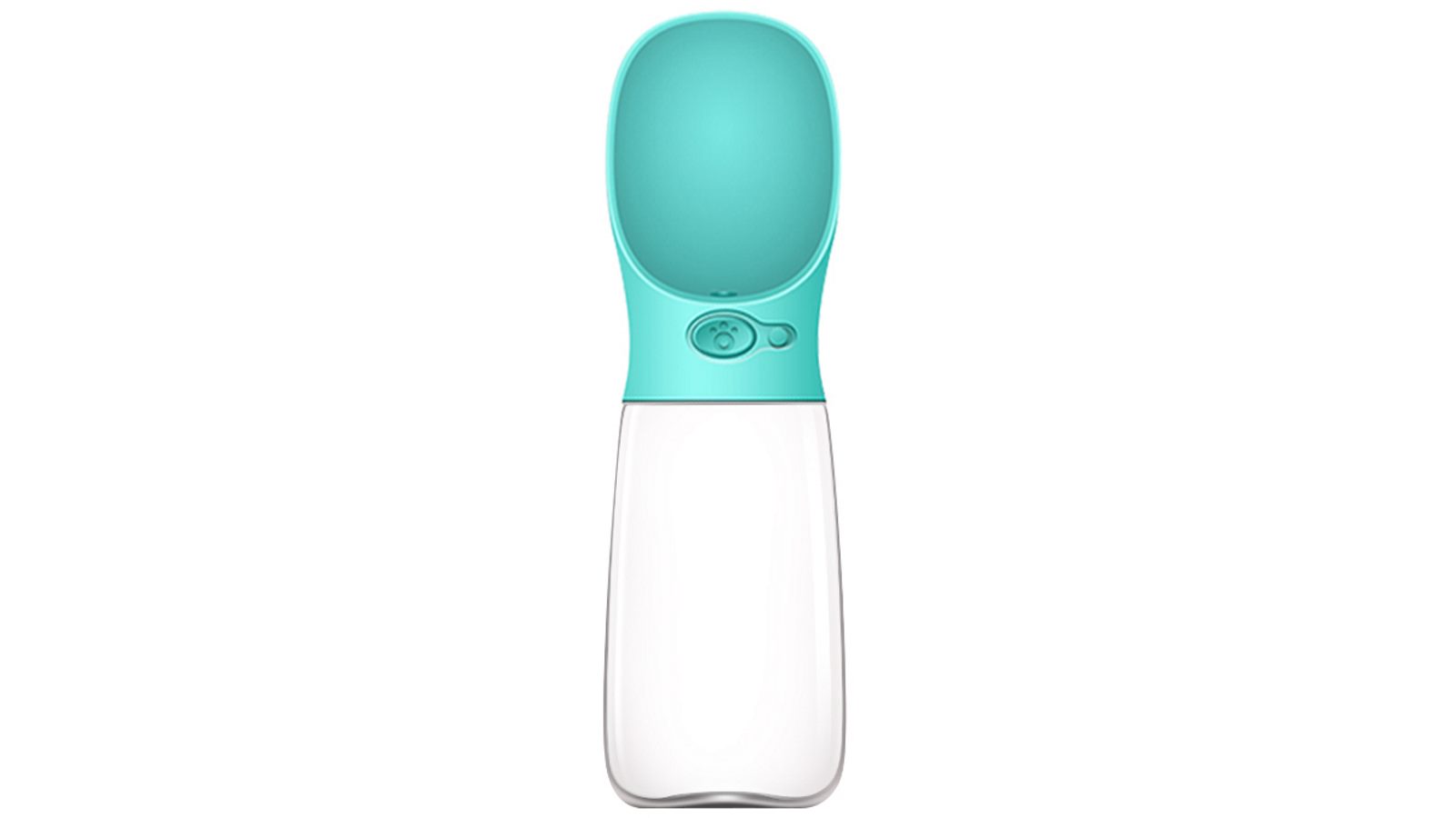 YES4PETS 550ml Portable Pet Dog Puppy Cat Drinking Mug Water Feeder Bottle Valve Travel Bottle - Green