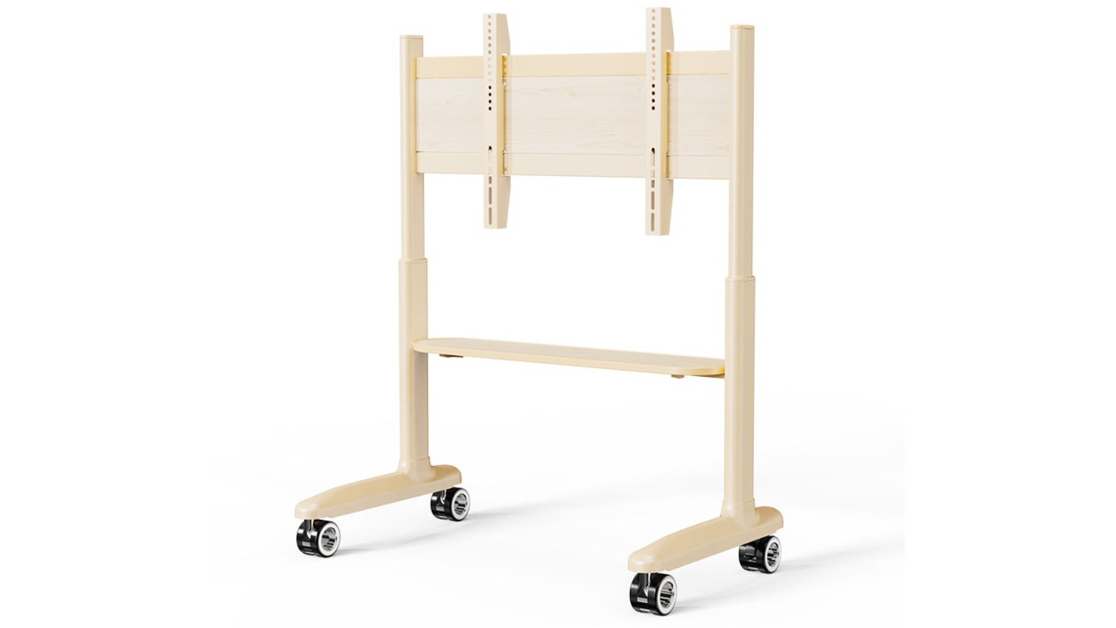 Screenmounts 32-86inch Cream Art Mobile TV Stand
