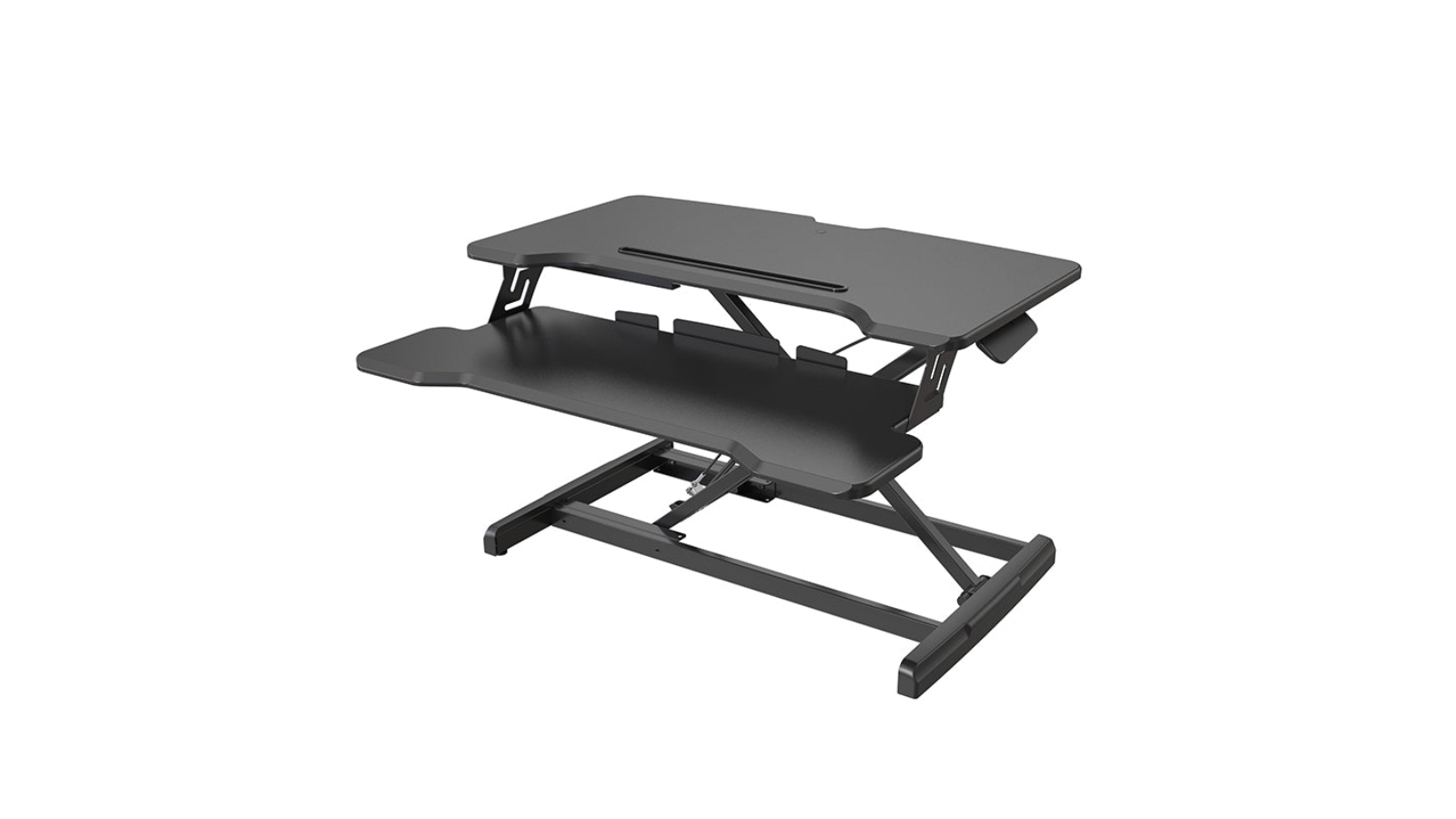 Screenmounts Adjustable Riser Ergonomic Sit Stand Desk - 72 x 40cm