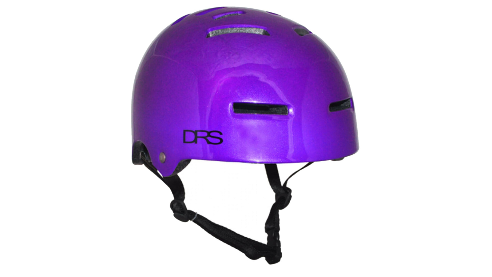 DRS Purple Gloss Kids-Adult Size Bike Helmet AS/NZS - Small/Medium