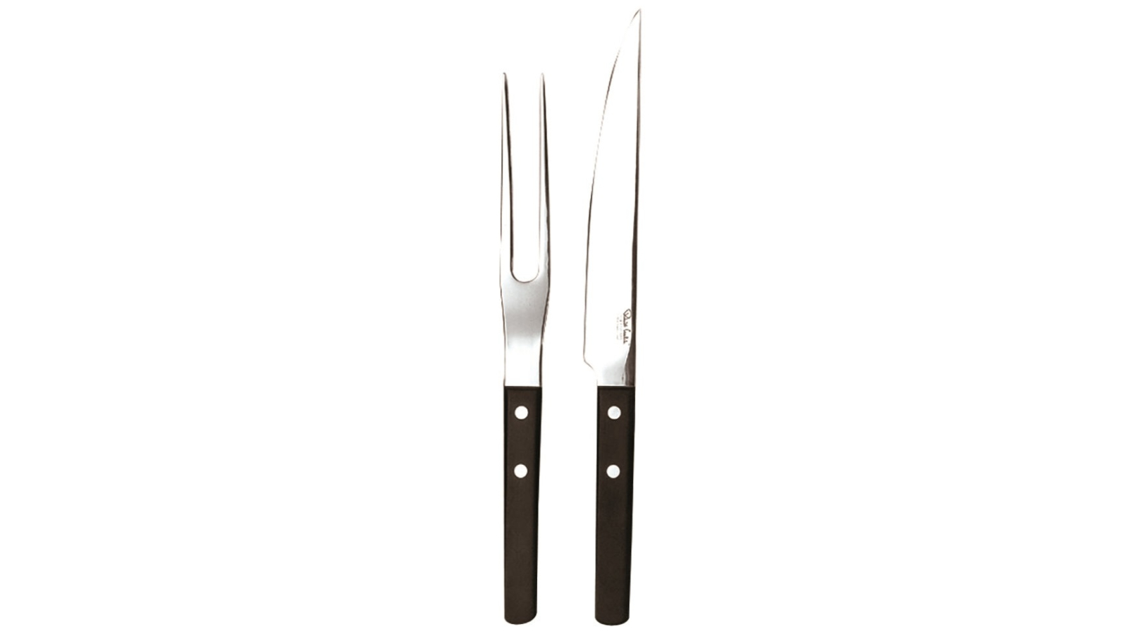 Robert Welch 2 Piece Stainless Steel Traditional Trattoria Carving Set with Gift Boxed