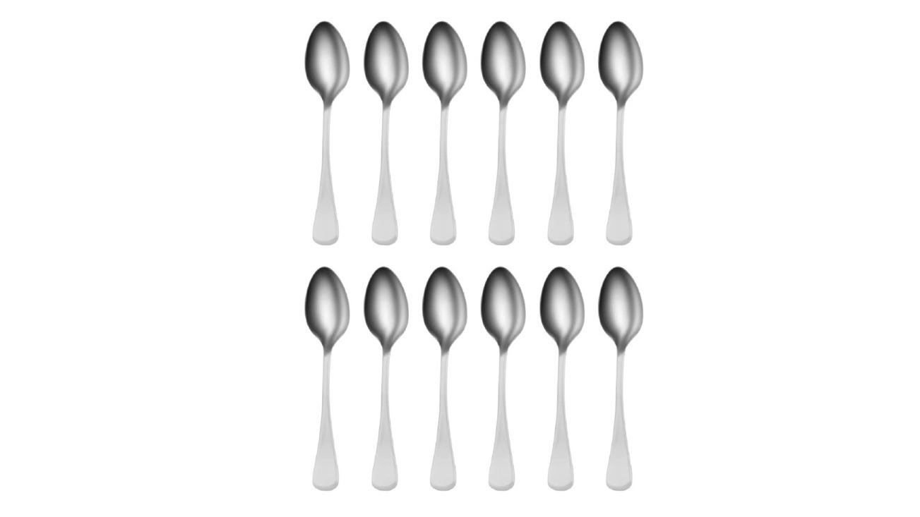 Tablekraft Set of 12 Elite Stainless Steel Dessert Spoon
