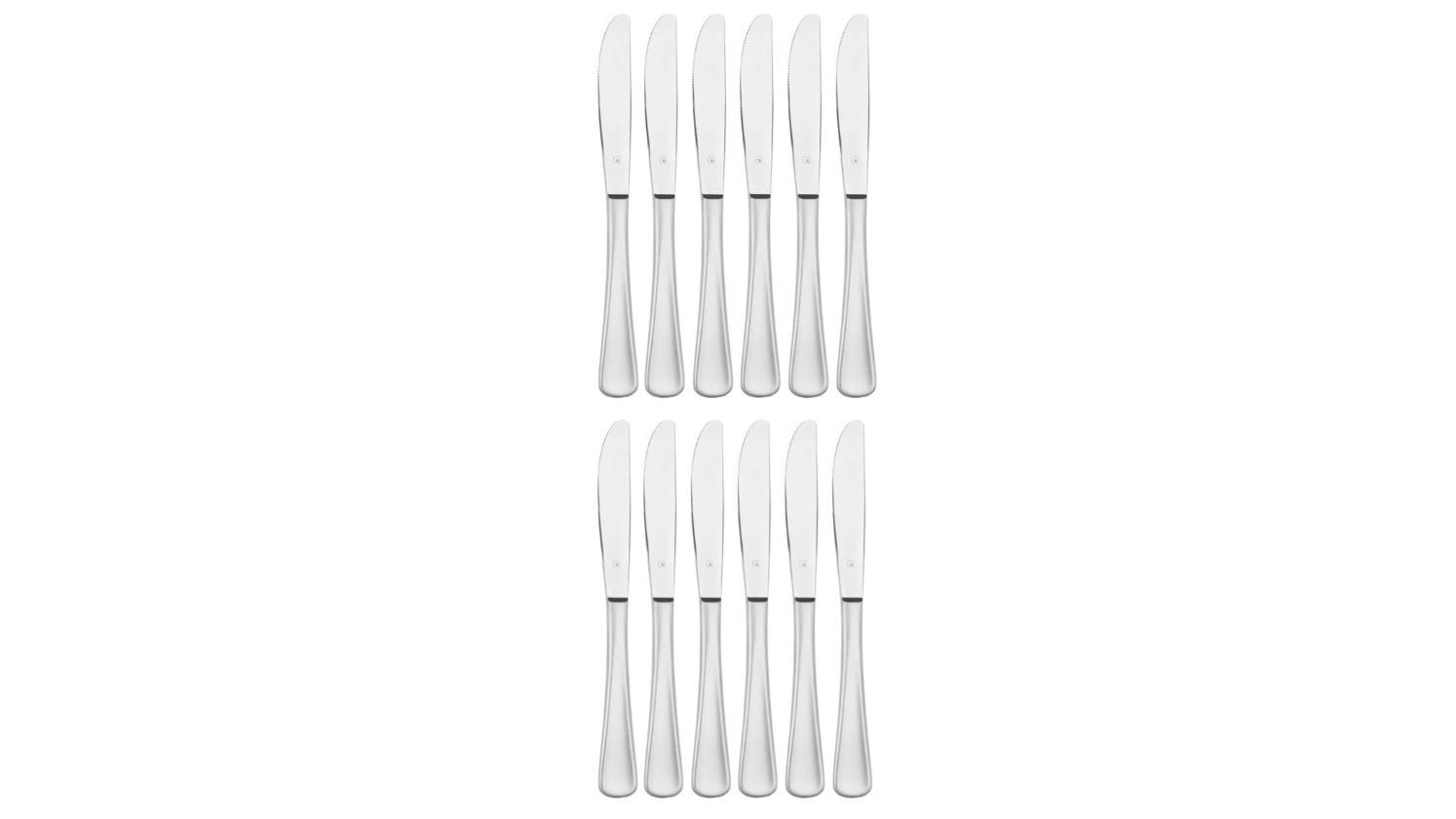 Tablekraft Set of 12 Elite Stainless Steel Table Knive