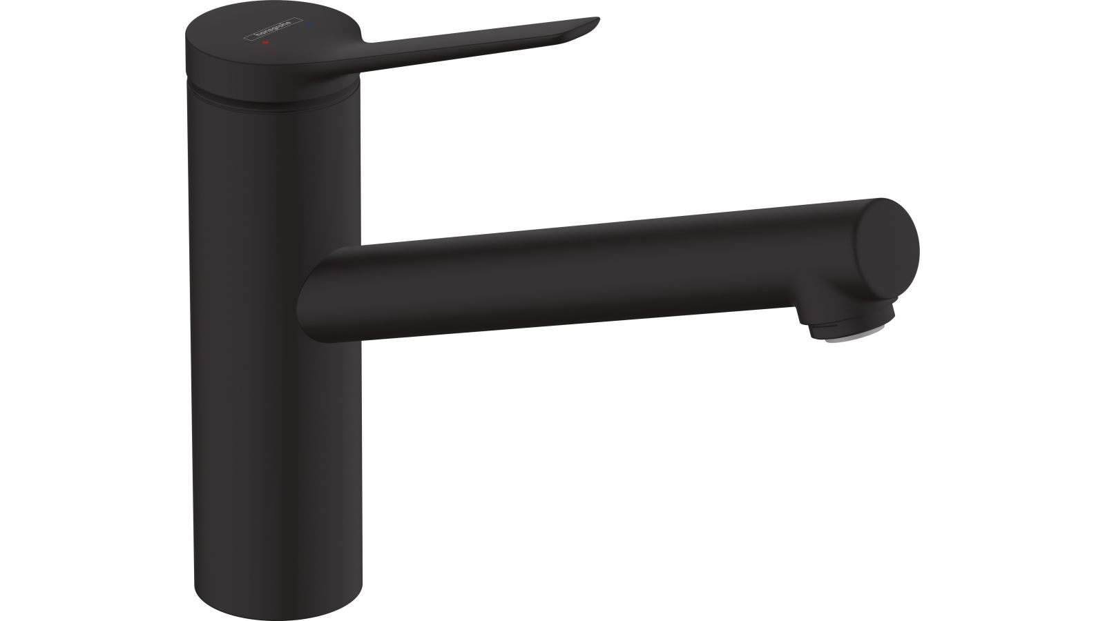 Hansgrohe Zesis M33 Single Lever Kitchen Mixer 150 with 1jet - Matte Black