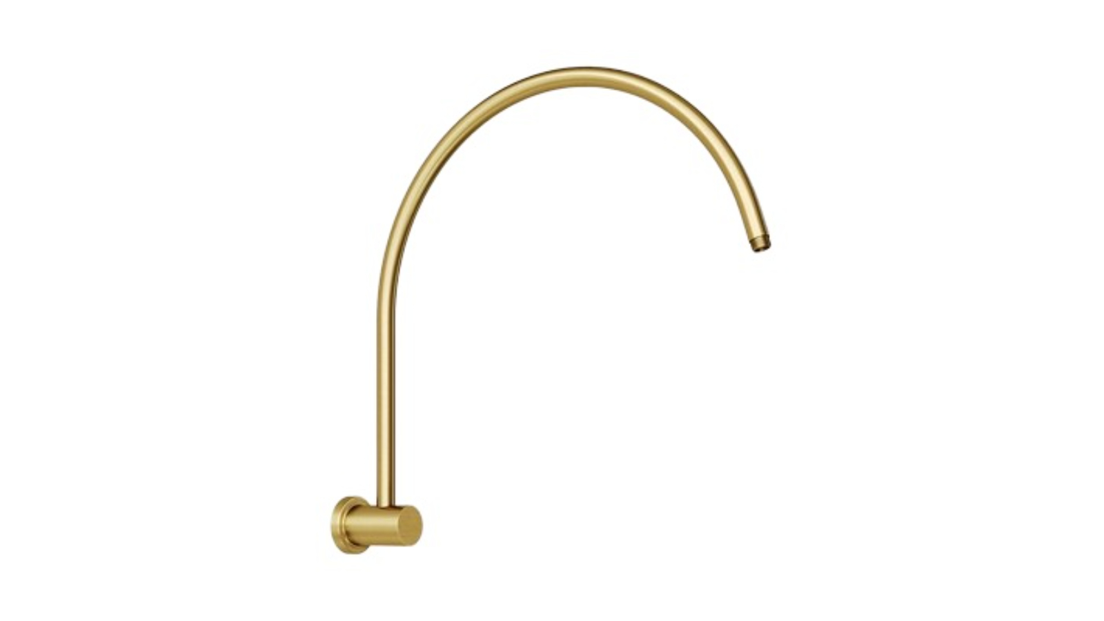 Villeroy & Boch Avia 2.0 Gooseneck Shower Arm - Brushed Gold 
