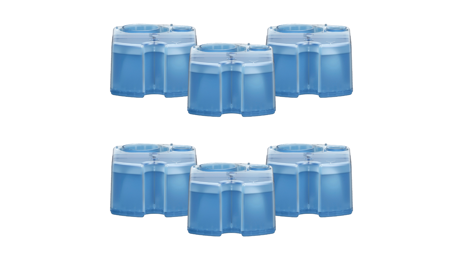Braun Clean & Renew Refill Cartridges Value Pack - Pack of 6