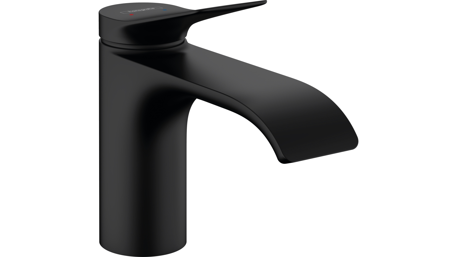 Hansgrohe Vivenis Single Lever Basin Mixer 80 without Waste Set - Matte Black
