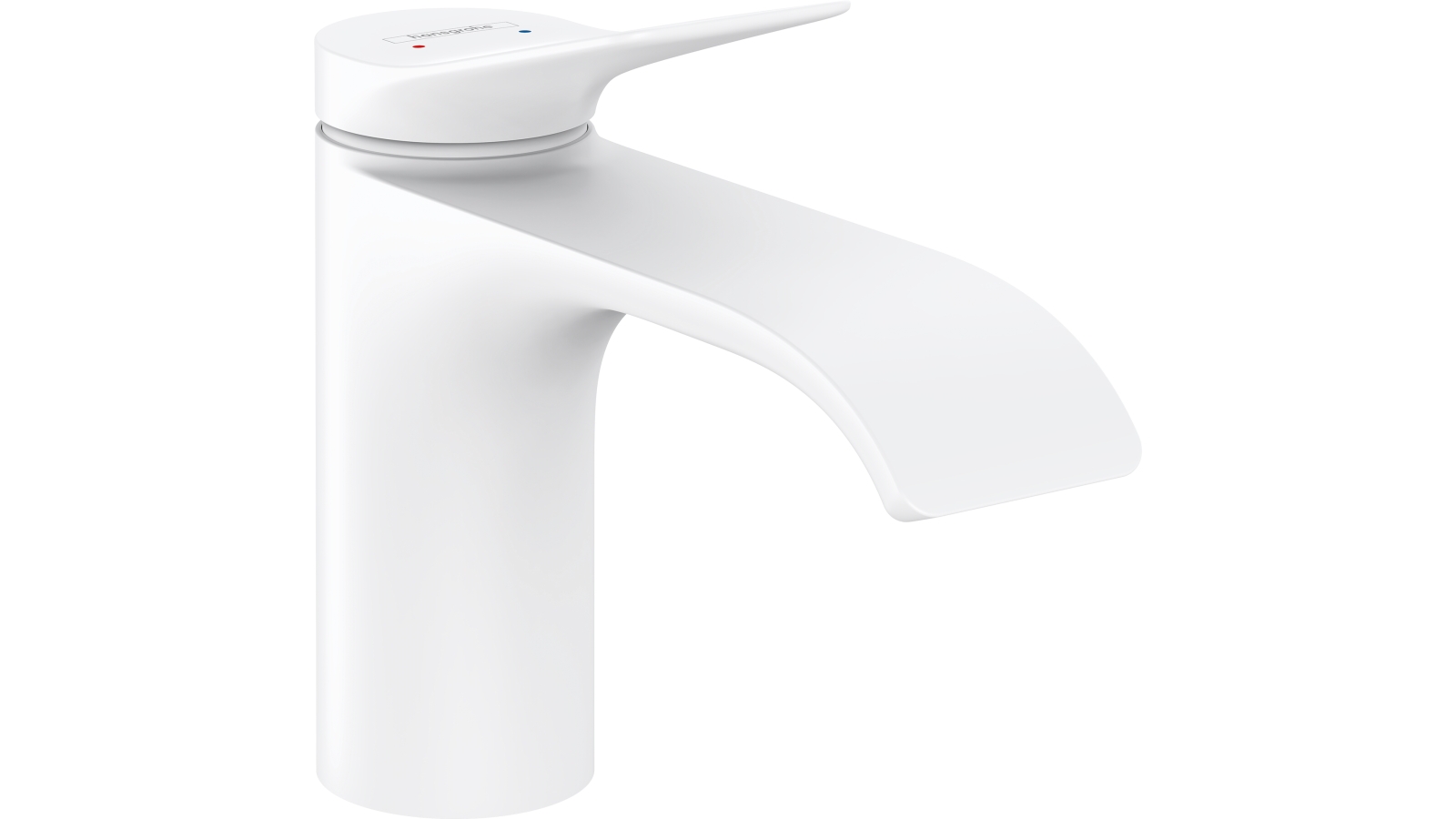 Hansgrohe Vivenis Single Lever Basin Mixer 80 without Waste Set - Matte White