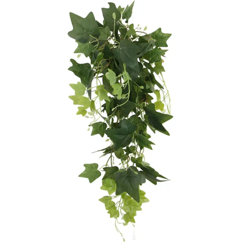 Designer Plants Artificial Draping Hanging Dense Ivy Bush - 90cm