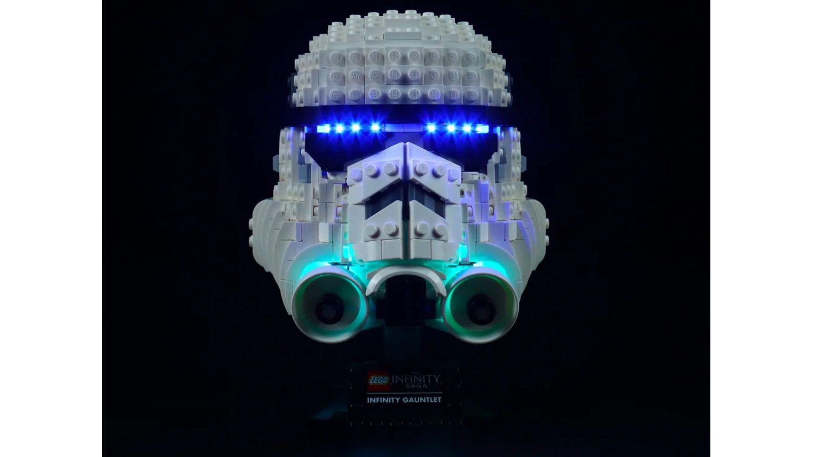 Brick Shine Light Kit for LEGO Star Wars Stormtrooper Helmet - Classic Version