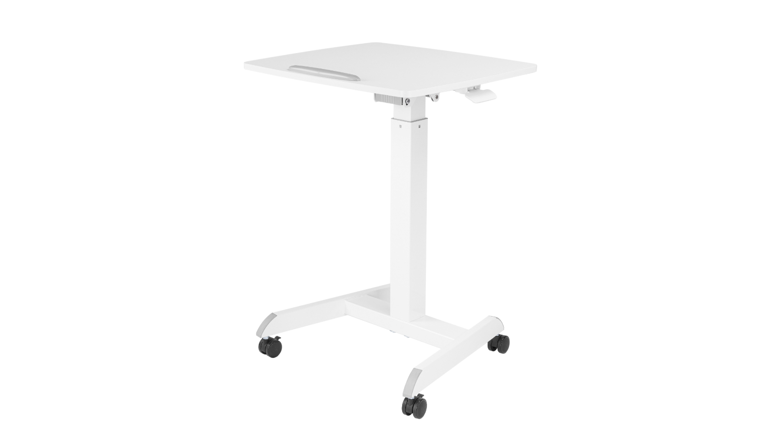 New Oriental Height Adjustable Mobile Workstation with Paddle Lever and Tiltable Desktop