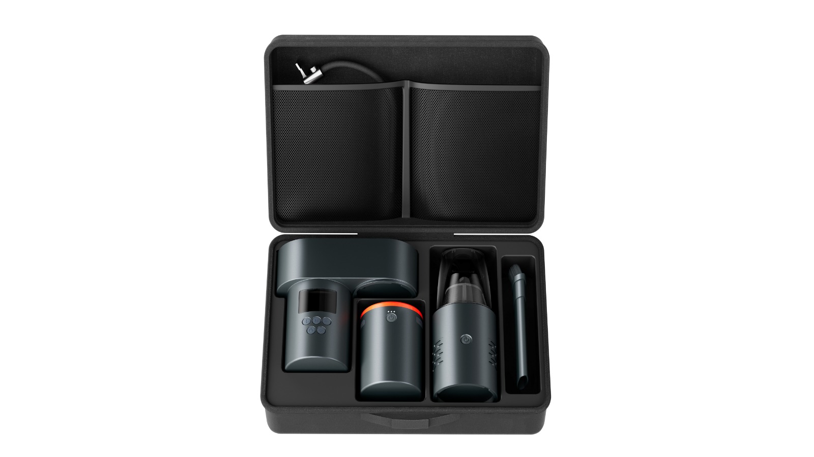 New Oriental 3-in-1 Portable Car Vacuum and Inflator Kit