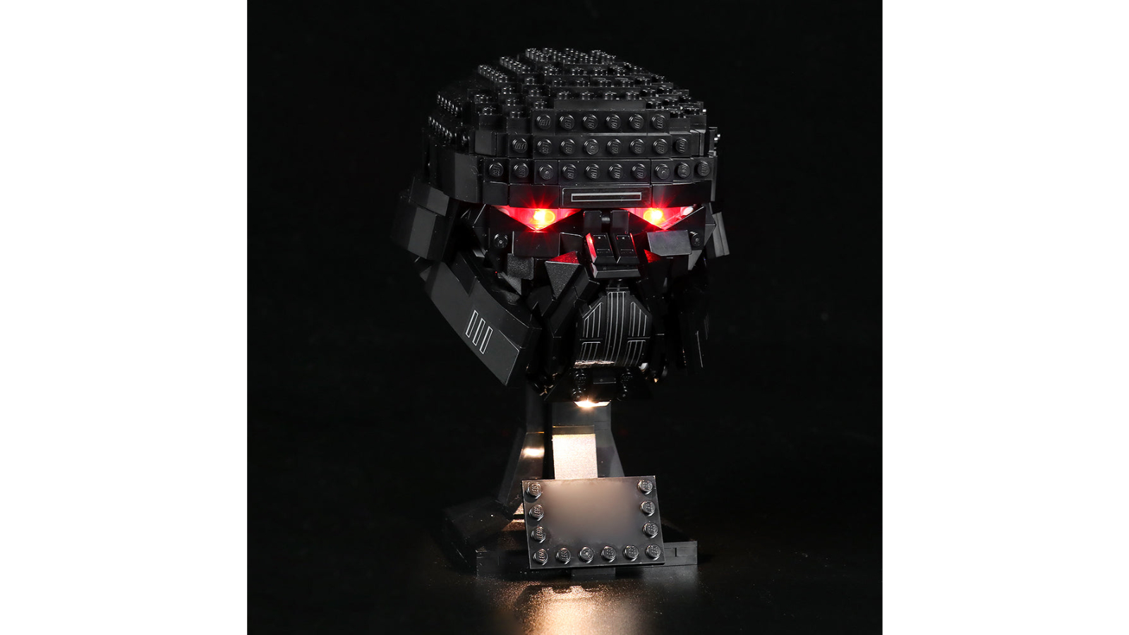 Brick Shine Light Kit for Lego Star Wars Dark Trooper Helmet 75343 Classic Version