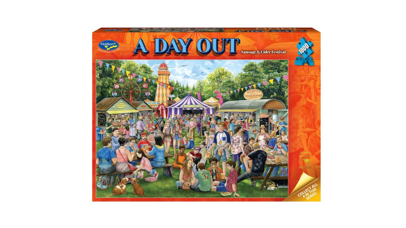 Holdson 1000 Piece A Day Out Sausage and Cider Puzzle