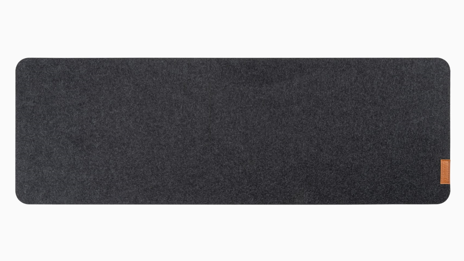 Desky 90 x 30cm Dark Grey Cork/Felt Desk Pad - Extra Large