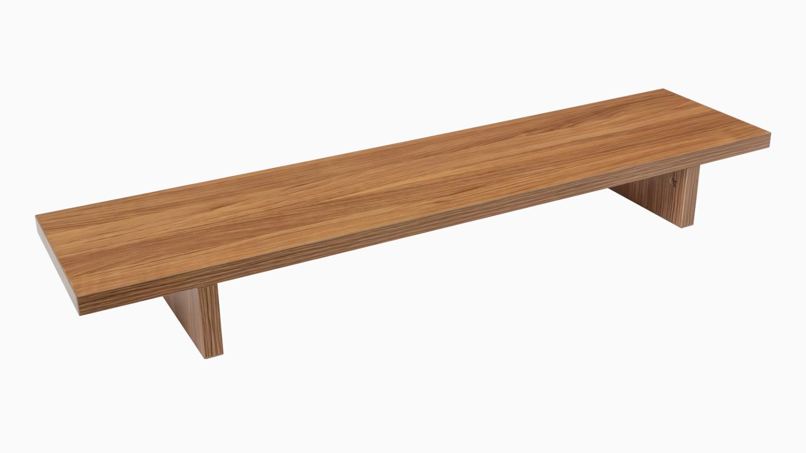 Desky Prime Oak Monitor Stand