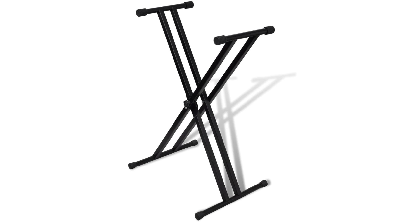 NNEVL Adjustable Double Braced Keyboard Stand XFrame Harvey Norman