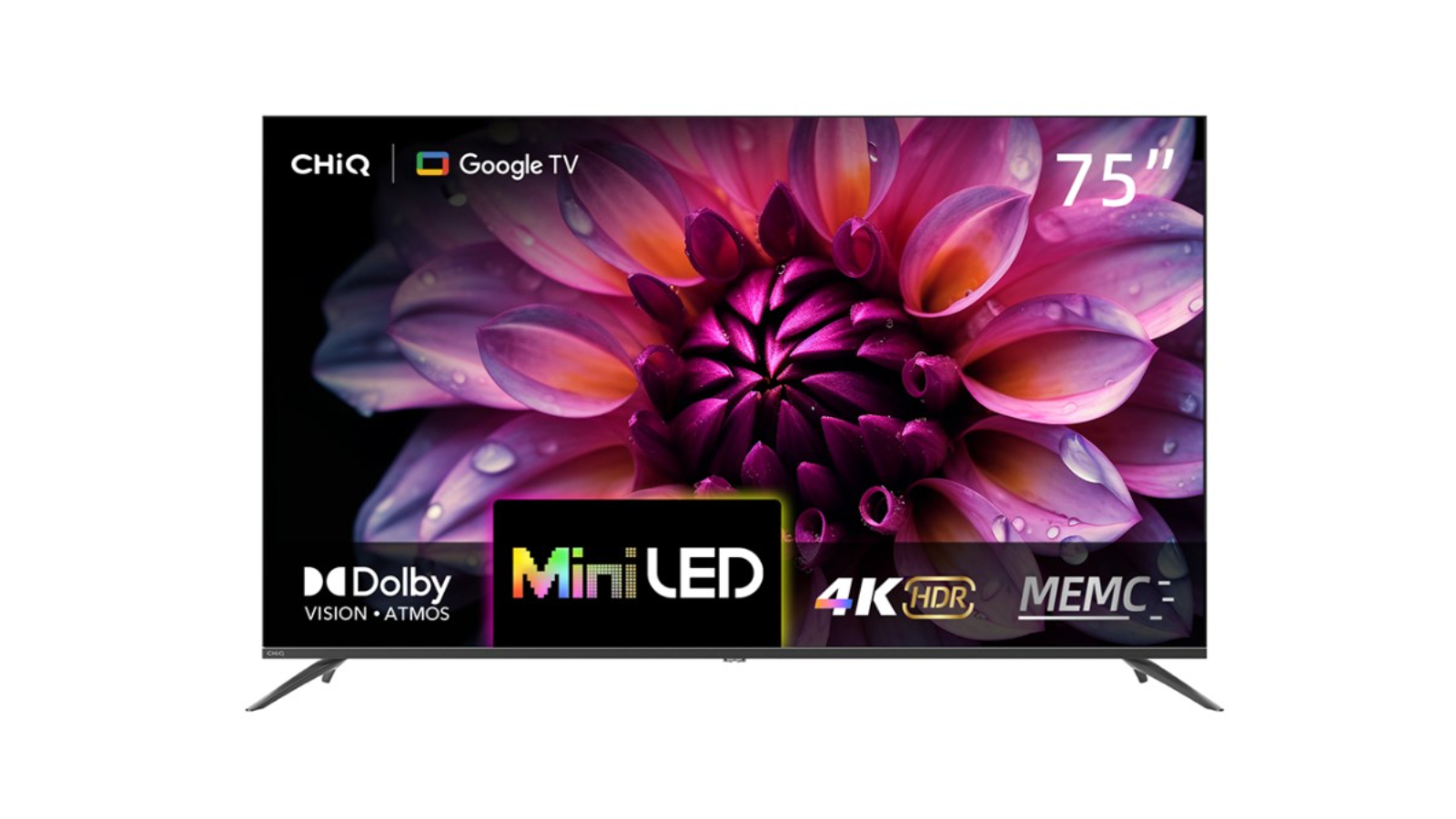 CHiQ 75-inch M810N 4K QD Mini-LED Google TV
