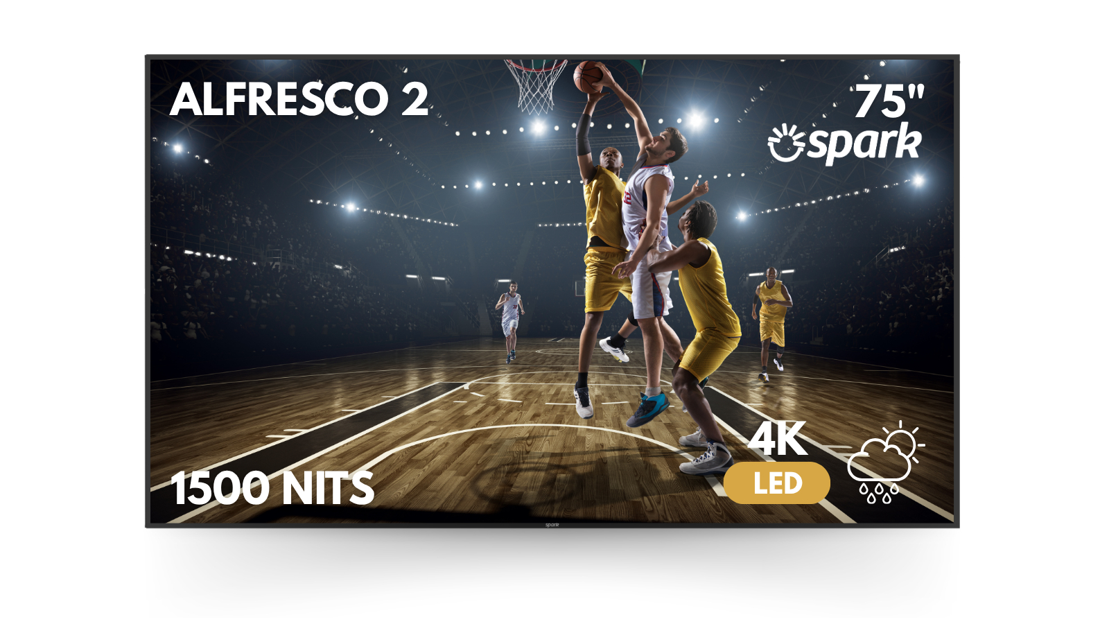 SPARK Alfresco 2 Outdoor TV - 75inch