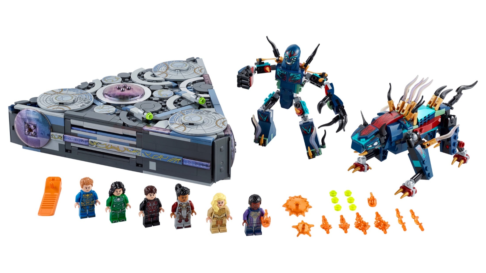 Lego Marvel Eternals Super Heroes 76156 Marvel Rise of the Domo